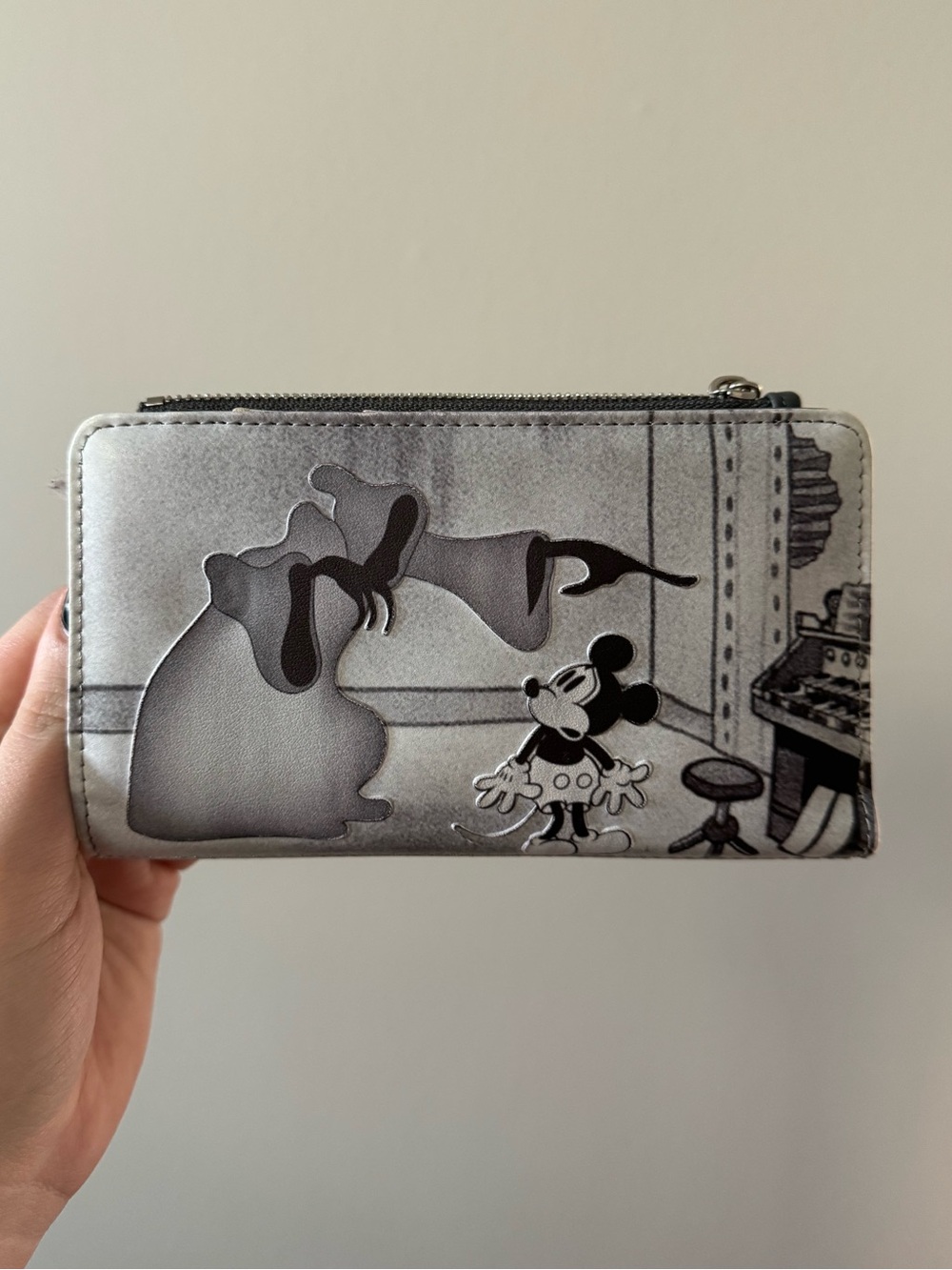 Loungefly x Disney Mickey Mouse LASR Limited edition haunted wallet 💜